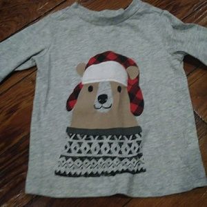 Brand new baby girl Christmas shirt